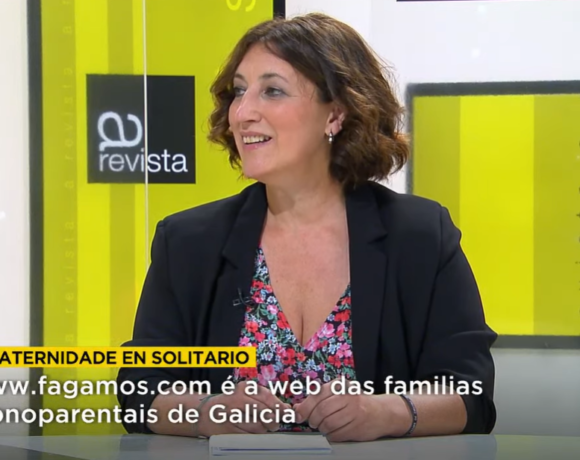 Inmaculada Alonso, presidenta de  FAGAMOS fala no programa A Revista de TVG sobre a maternidade despois dos 40